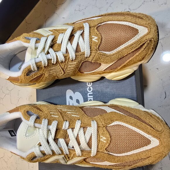 Rare Sz 10 New Balance 9060 Great Plains Calcium Linen U9060HMT Men's Size 10 - Picture 4 of 12